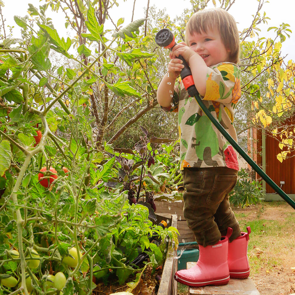 Andie Kids Wellington Boot // Bubblegum - Image 6