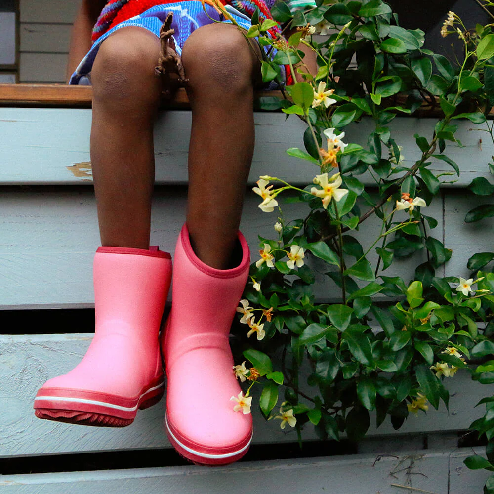 Andie Kids Wellington Boot // Bubblegum - Image 7