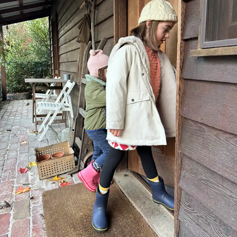 Andie Kids Wellington Boot // Midnight Blue - Image 9