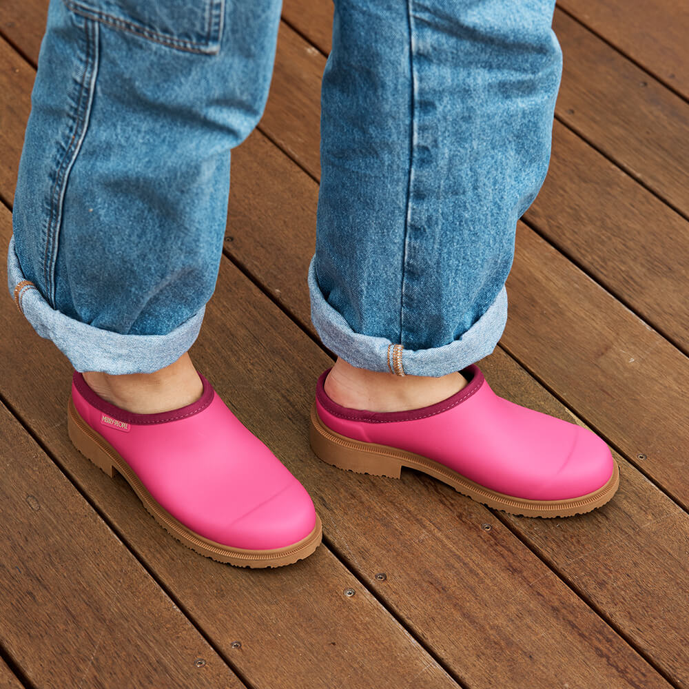 Billie Clog // Fuchsia Pink - Image 12