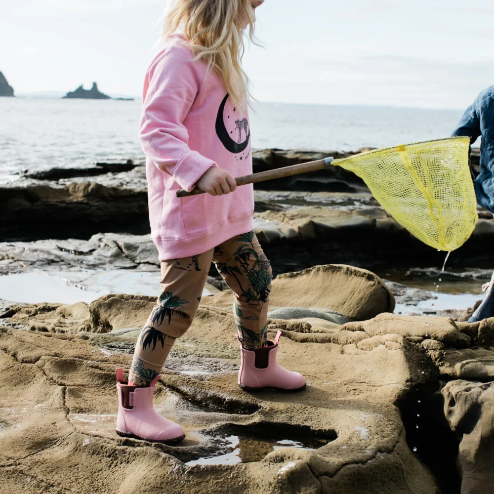 Bobbi Kids Wellington Boot // Dusty Pink [Retired] - Image 4