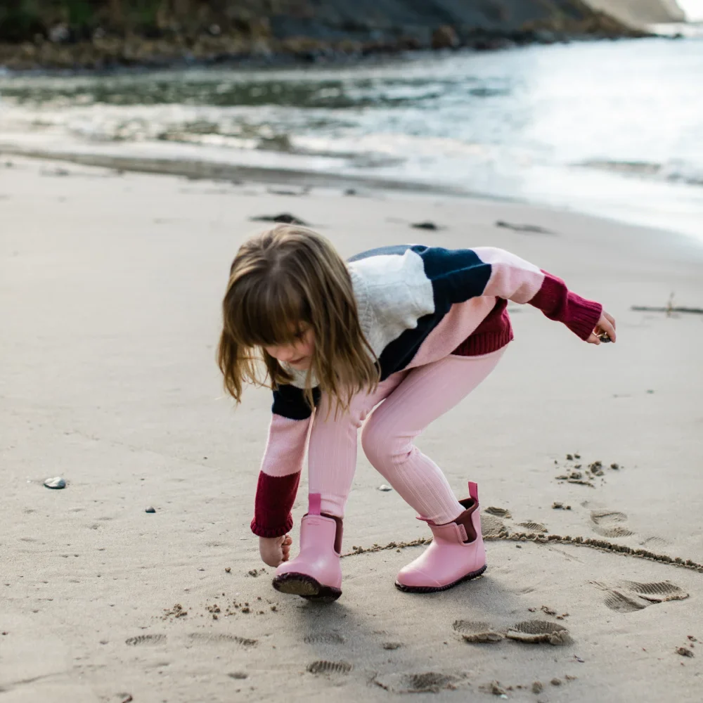 Bobbi Kids Wellington Boot // Dusty Pink [Retired] - Image 5