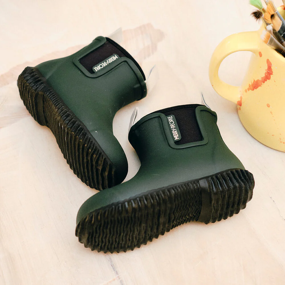 Bobbi Kids Wellington Boot // Forest Green - Image 6