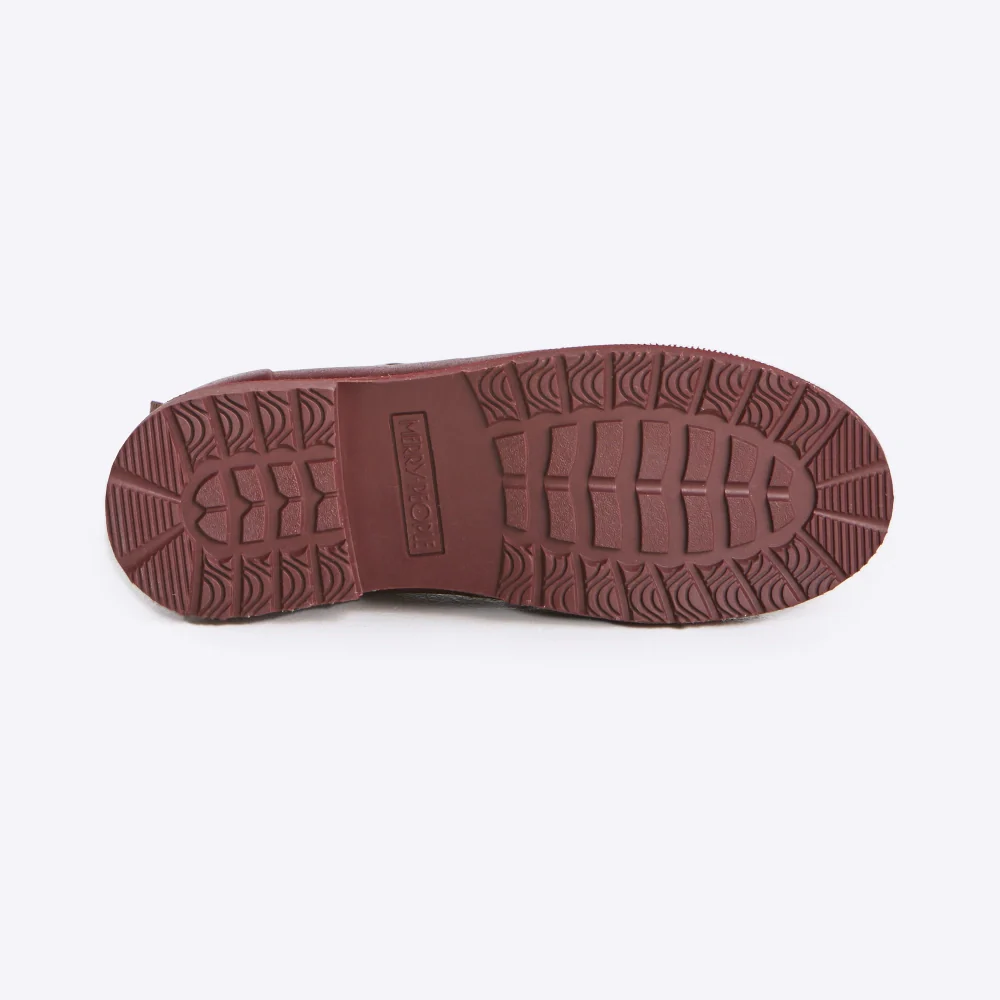 Bobbi Red Wellington Boot // Beetroot & Light Pink [Retired] - Image 3