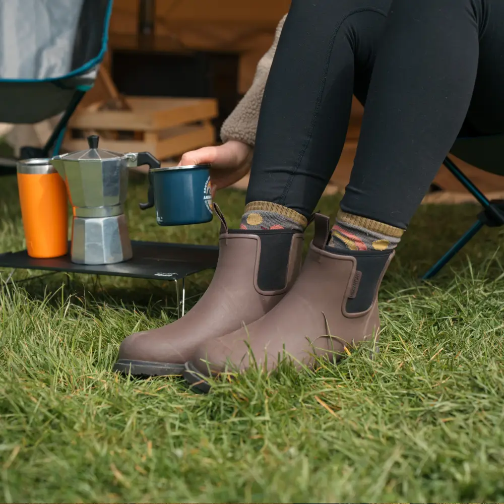 Bobbi Wellington Boot // Chocolate & Black [Retired] - Image 12
