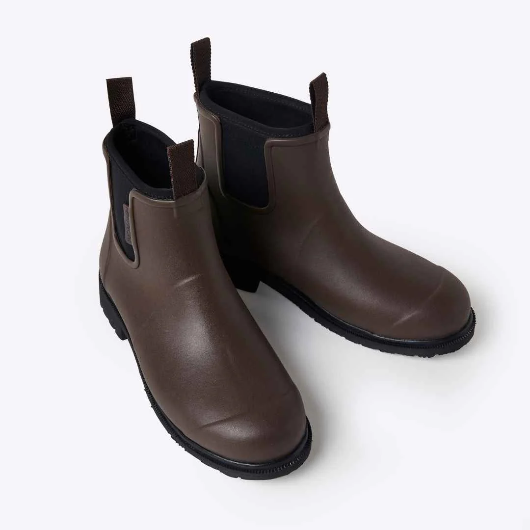 Bobbi Wellington Boot // Chocolate & Black [Retired] - Image 4