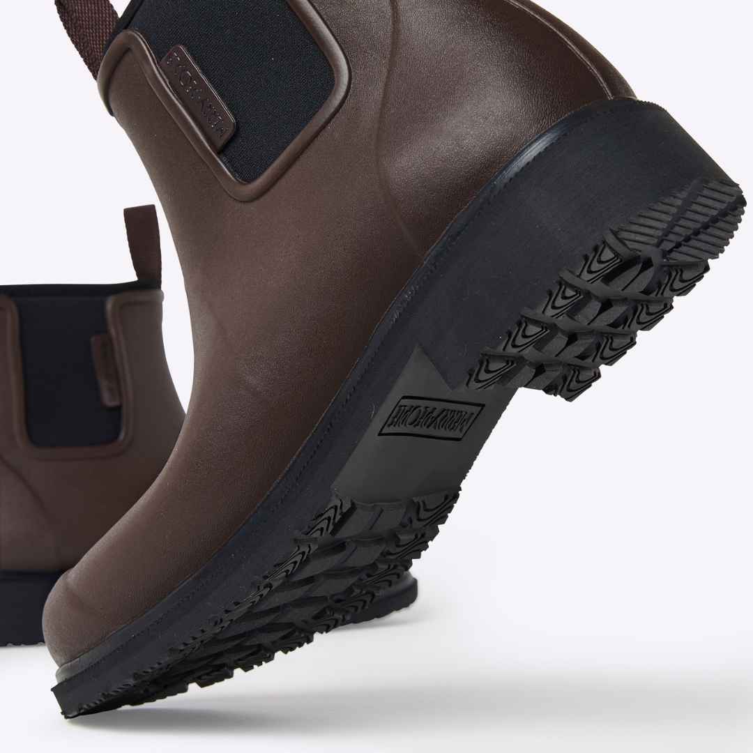 Bobbi Wellington Boot // Chocolate & Black [Retired] - Image 5
