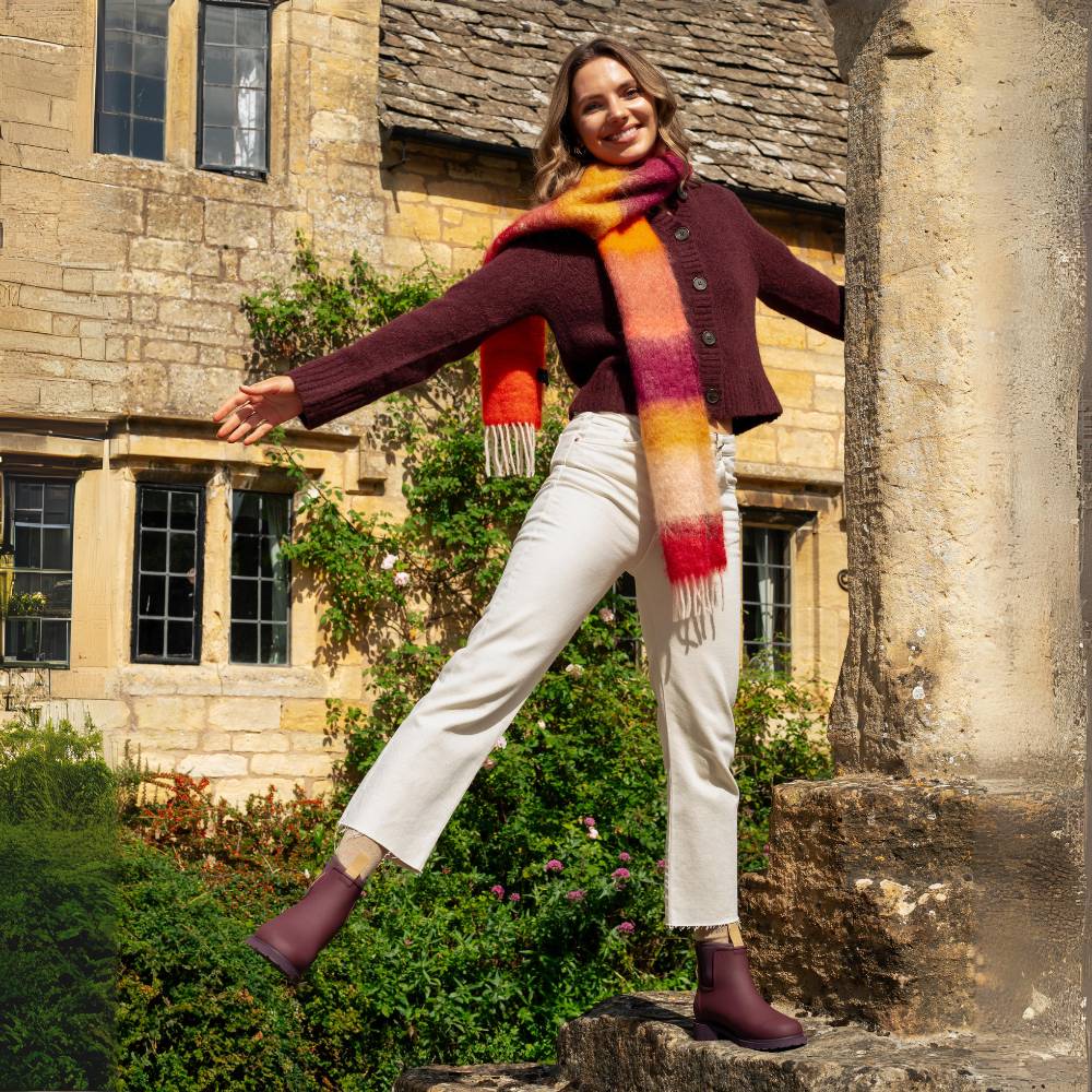 Bobbi Wellington Boot // Dark Cherry - Image 11