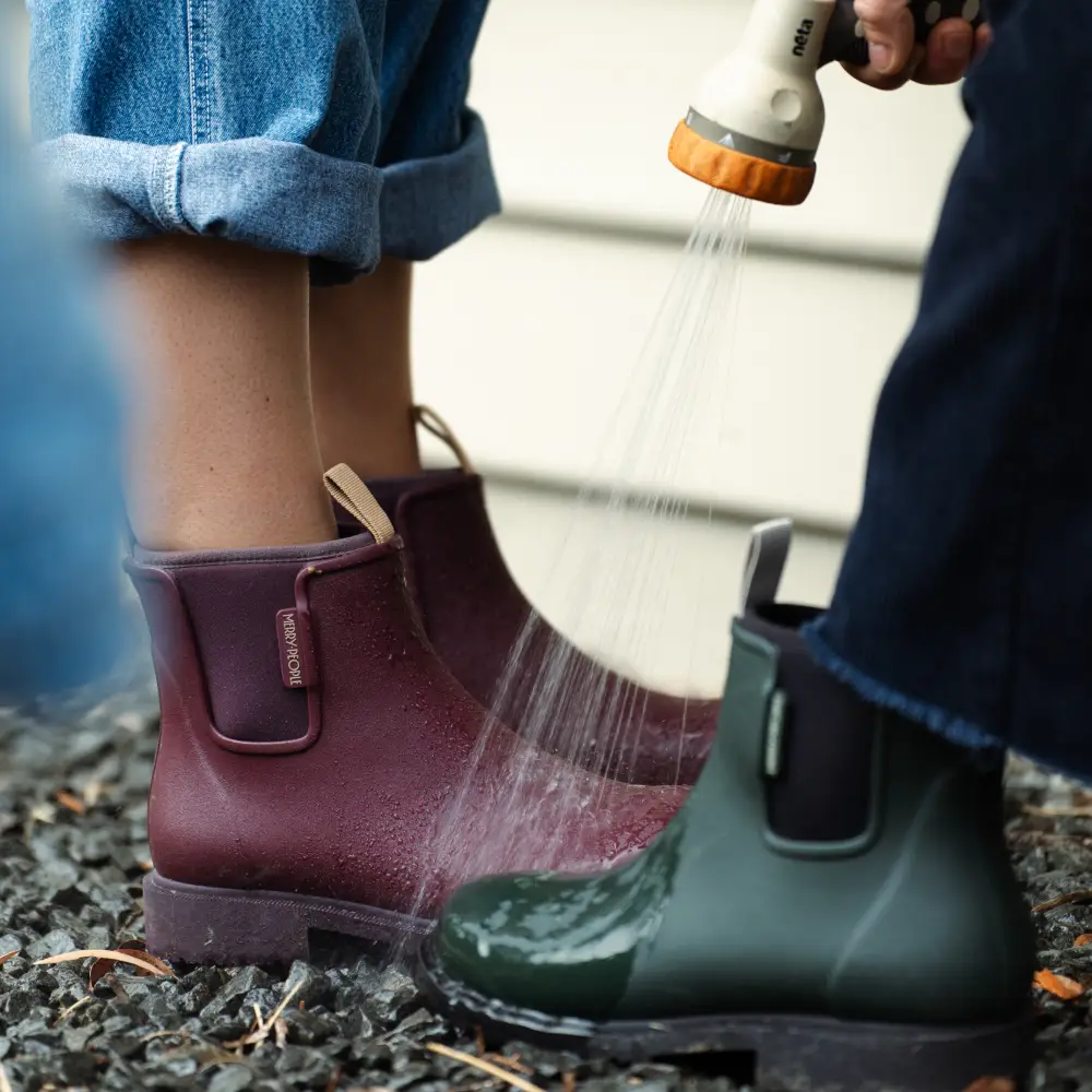 Bobbi Wellington Boot // Dark Cherry - Image 16