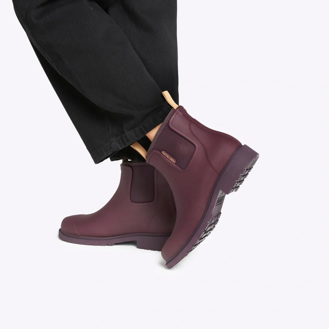 Bobbi Wellington Boot // Dark Cherry - Image 8