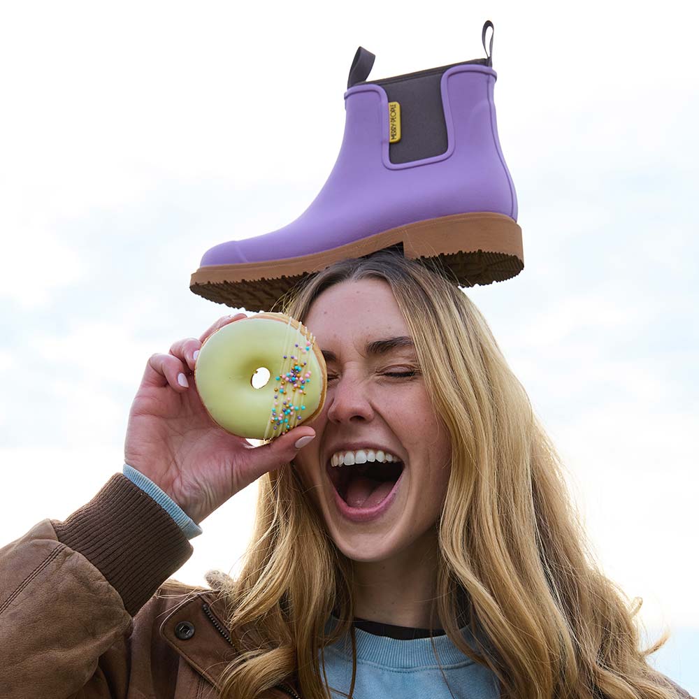 Bobbi Wellington Boot // Dusty Lilac - Image 10