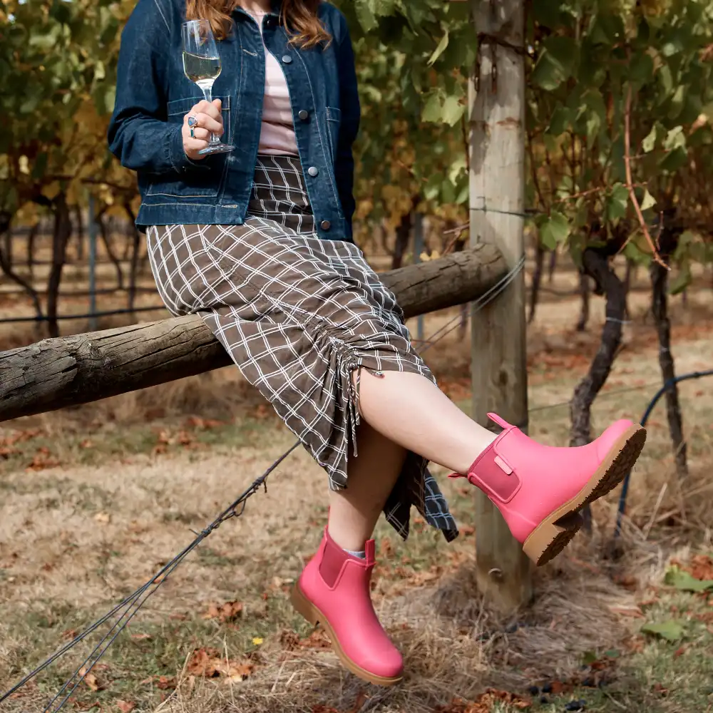 Bobbi Wellington Boot // Fuchsia Pink [Retired] - Image 13