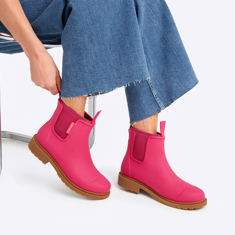 Bobbi Wellington Boot // Fuchsia Pink [Retired] - Image 4