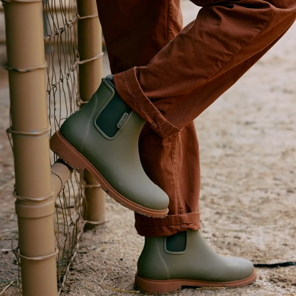 Bobbi Wellington Boot // Khaki Green - Image 13