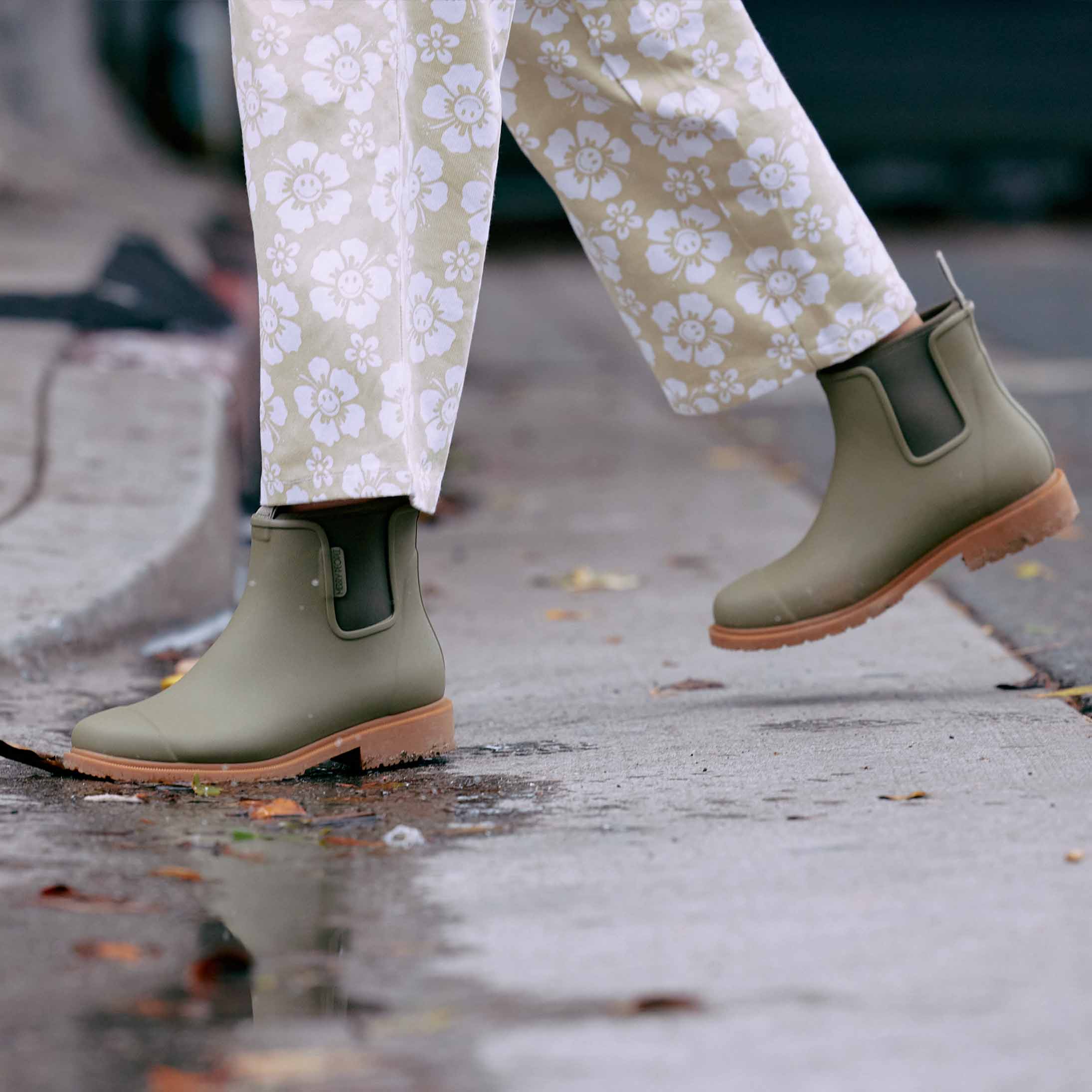 Bobbi Wellington Boot // Khaki Green - Image 7
