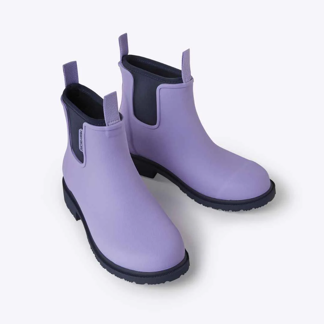 Bobbi Wellington Boot // Lavender & Navy [Retired] - Image 4