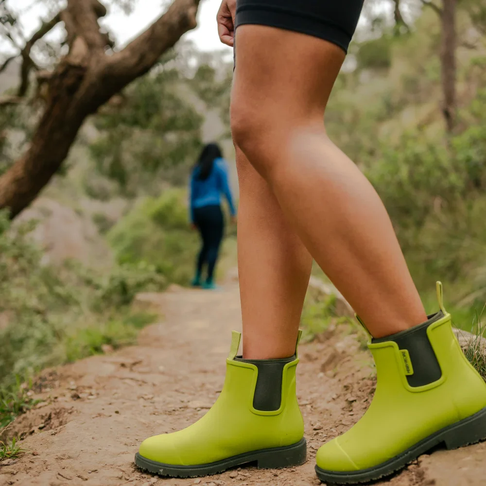 Bobbi Wellington Boot // Lime & Olive [Retired] - Image 5