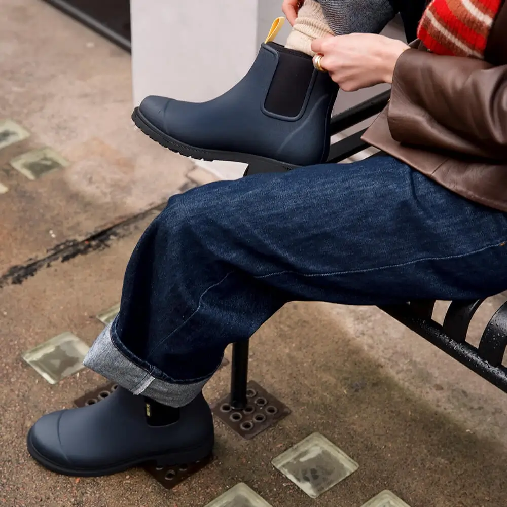 Bobbi Wellington Boot // Midnight Blue - Image 10