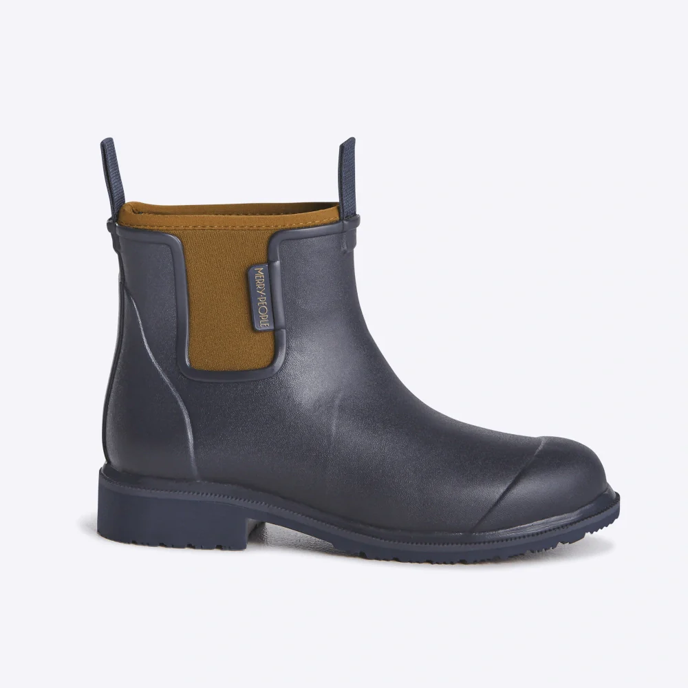Bobbi Wellington Boot // Oxford Blue & Tan [Retired] - Image 2