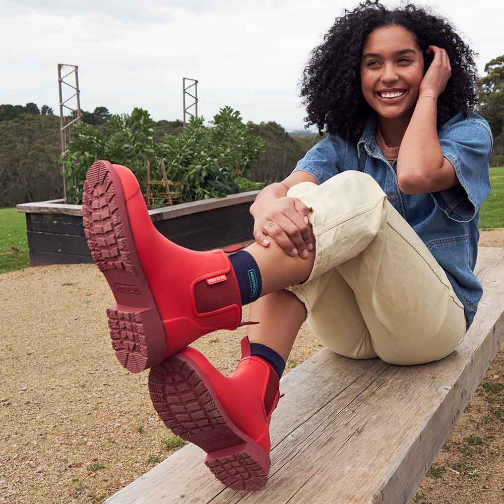 Bobbi Wellington Boot // Poppy Red [Retired] - Image 4