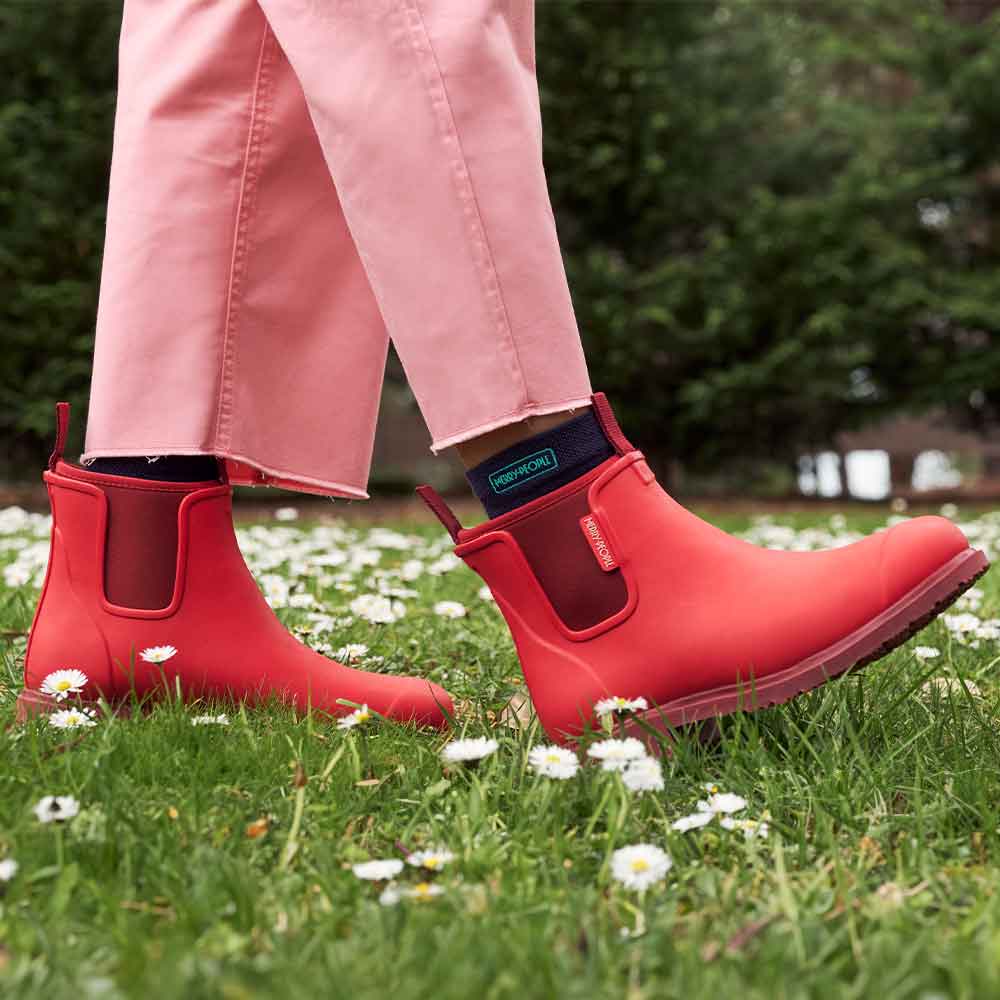 Bobbi Wellington Boot // Poppy Red [Retired] - Image 5