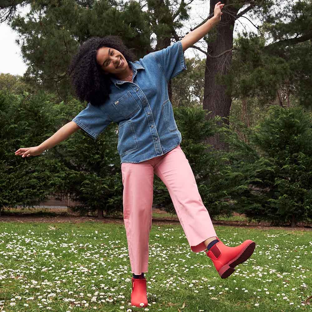Bobbi Wellington Boot // Poppy Red [Retired] - Image 7
