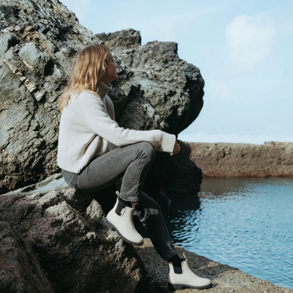 Bobbi Wellington Boot // Sand - Image 10