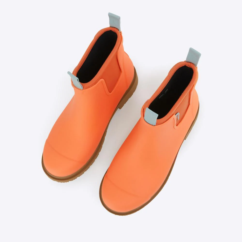 Bobbi Wellington Boot // Sherbet Orange - Image 4