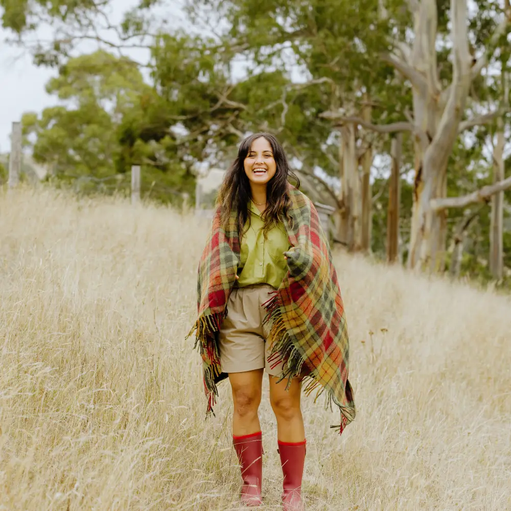 Darcy Mid Calf Wellington Boot // Beetroot & Red [Retired] - Image 6