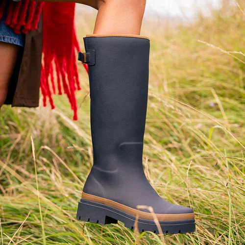 Fergie Tall Wellington Boot // Oxford Blue - Image 10