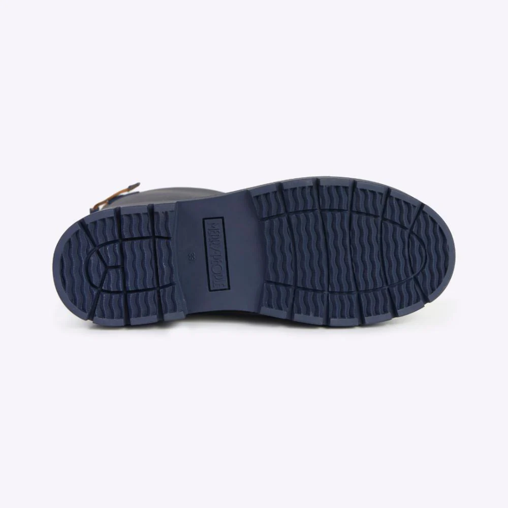Fergie Tall Wellington Boot // Oxford Blue - Image 3