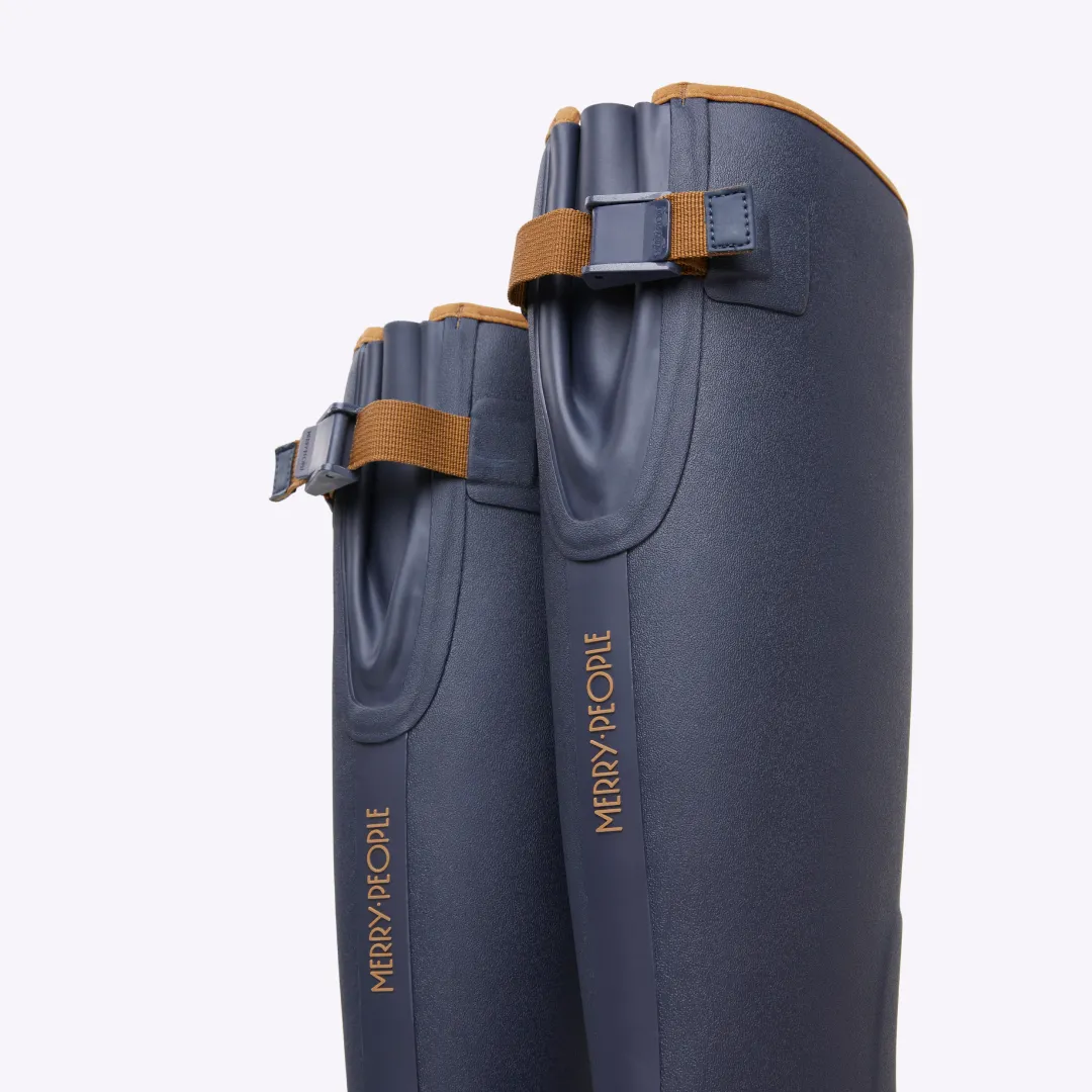 Fergie Tall Wellington Boot // Oxford Blue - Image 4