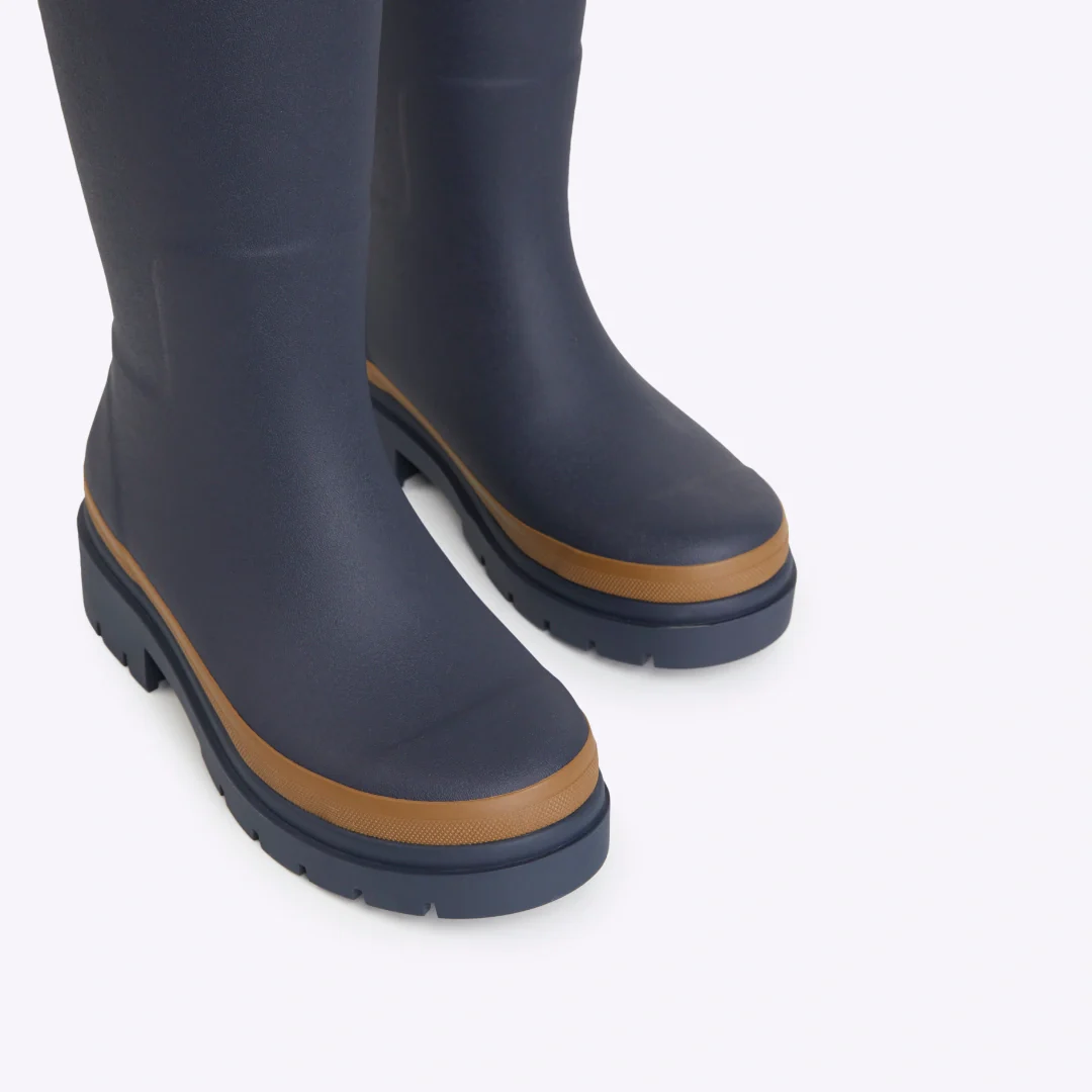 Fergie Tall Wellington Boot // Oxford Blue - Image 5