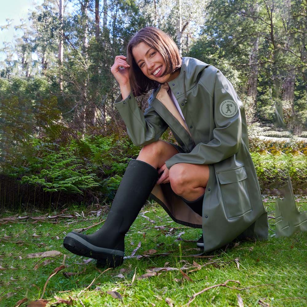 Fergie Tall Wellington Boot // Black - Image 7
