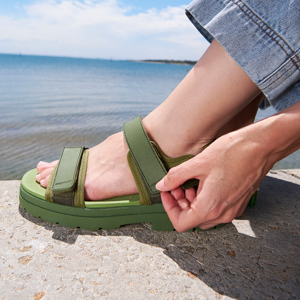 Lochie Sandal // Bright Olive [Retired] - Image 11