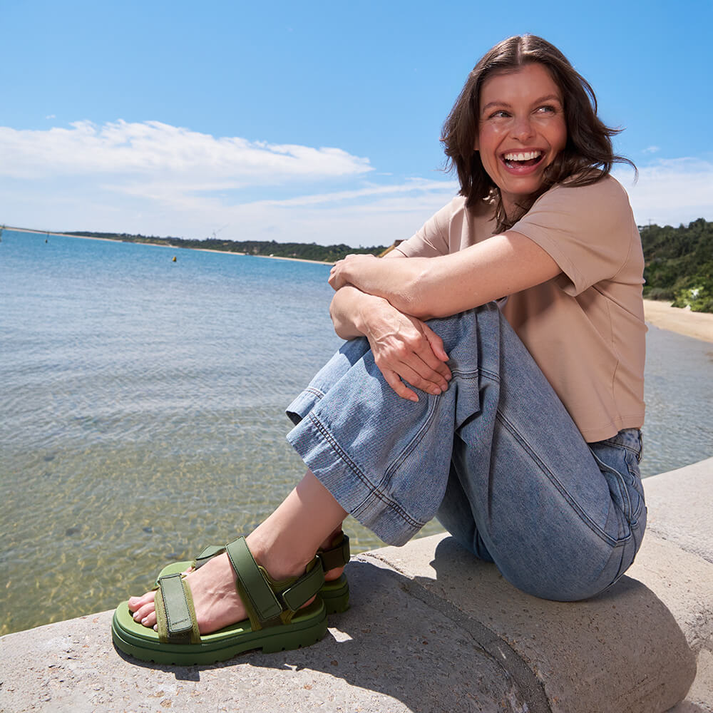 Lochie Sandal // Bright Olive [Retired] - Image 9