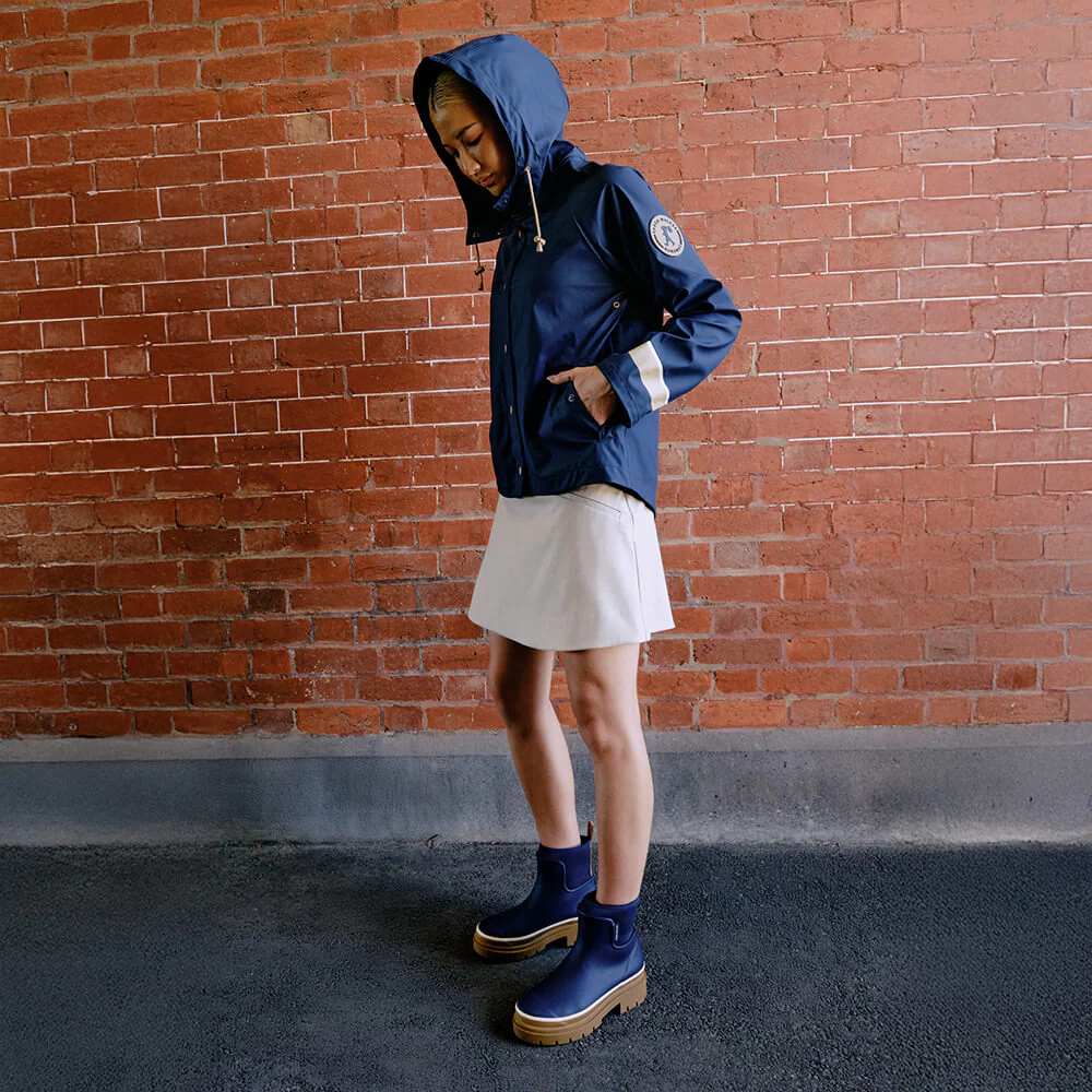 Merry People X Karen Walker Tully Boot // French Navy & Tan [Retired] - Image 11